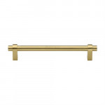 M Marcus Heritage Brass Industrial Design Cabinet Pull 192mm Centre to Centre